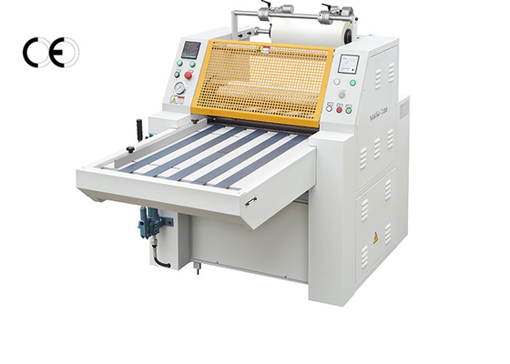 China Língua inglesa da máquina manual quente da laminação que apoia um projeto da parte fornecedor