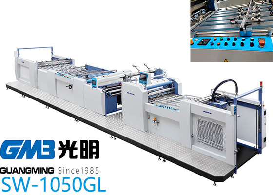 China Máquina fácil 60 - 130℃ que trabalha o interruptor - 1050GL da laminação do papel da operação fornecedor