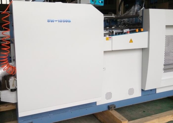 China Dobre a máquina de papel tomada partido da laminação com sistema de aquecimento 35Kw de dois grupos fornecedor