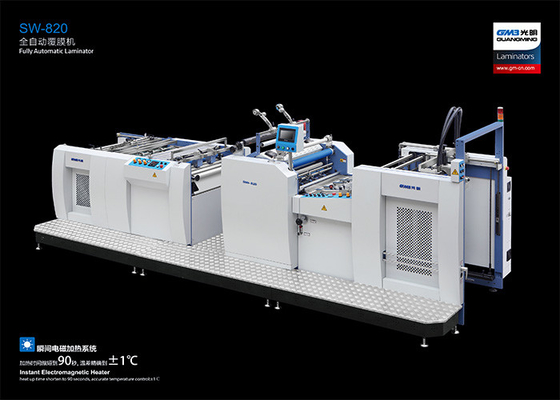 China Máquina de estratificação industrial da eficiência elevada papel máximo de 820 * de 1050MM fornecedor