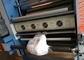 Dobre a máquina de papel tomada partido da laminação com sistema de aquecimento 35Kw de dois grupos fornecedor